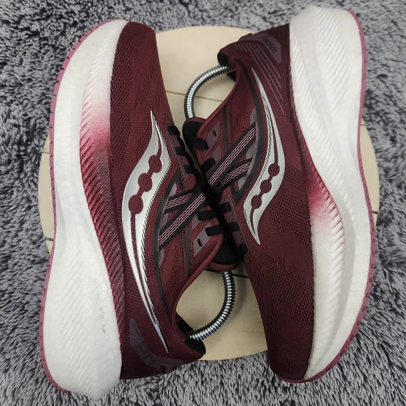 NEW Saucony Triumph 20 Sundown Rose Running Sneaker Women's Size 8.5 W - Picture 5 of 9